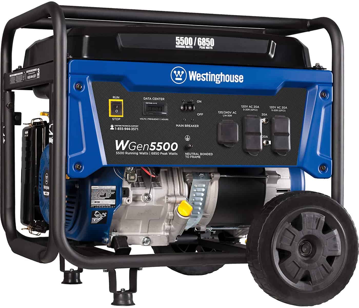 Westinghouse 5,000-watt-class open-frame portable generator