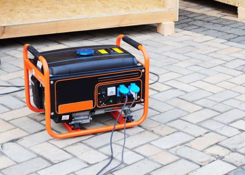 Generator Outside To Prevent Overheating