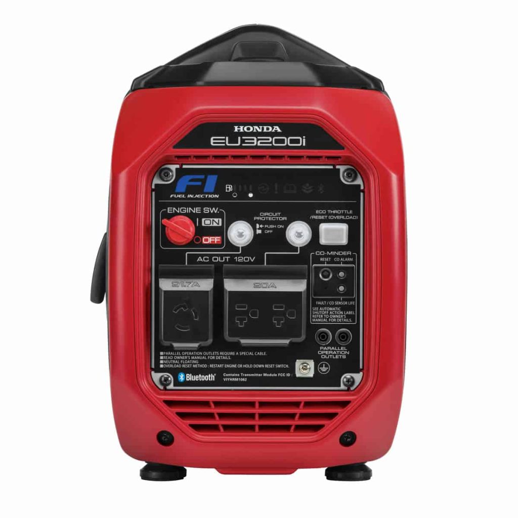 Honda Eu3200I Portable Generator Front Panel