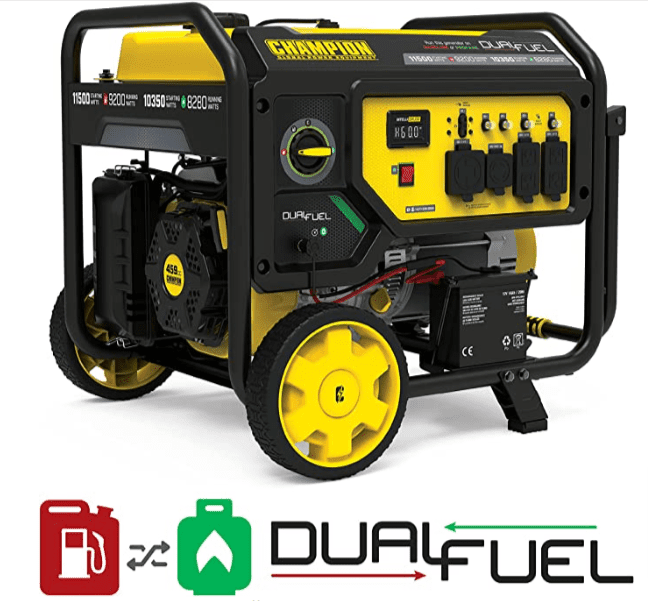 Experience Unlimited Power with DualFuel Portable Generators!
