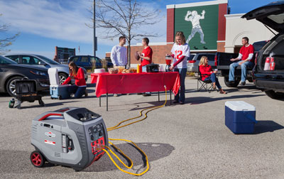 Portable Generator for Tailgating