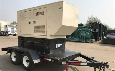 Portable Generator For Construction Sites.