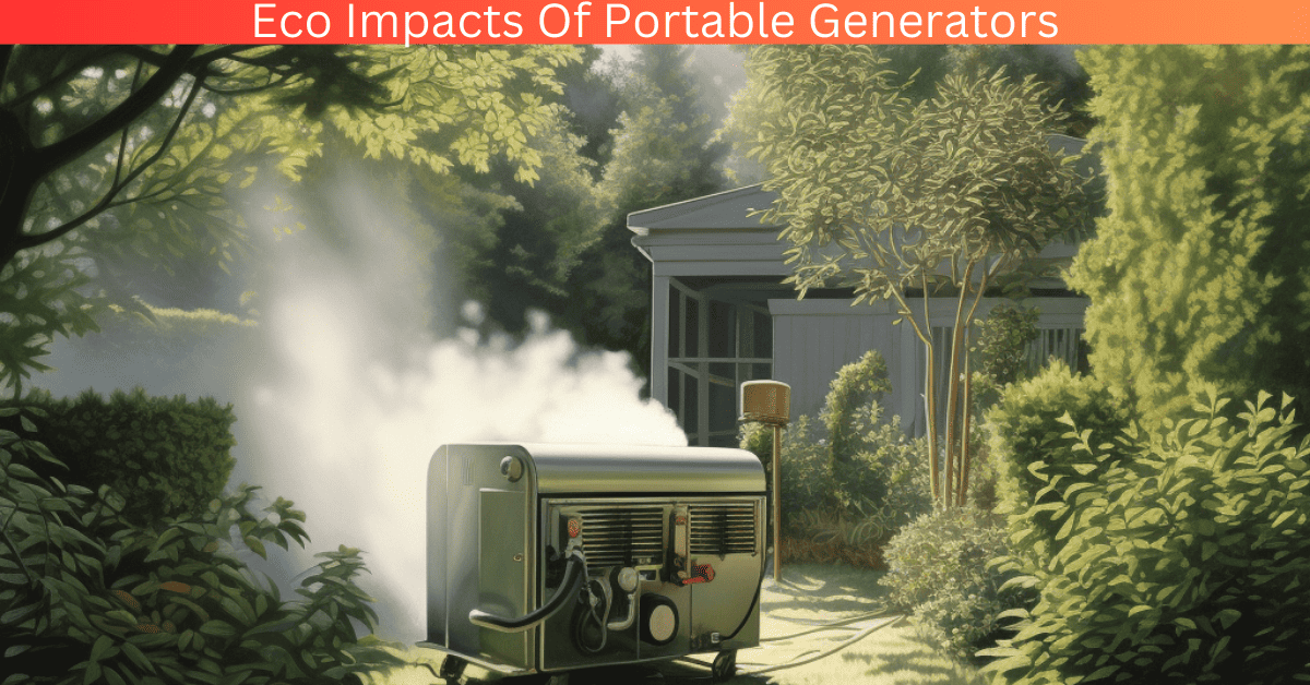 Eco Impacts Of Portable Generators