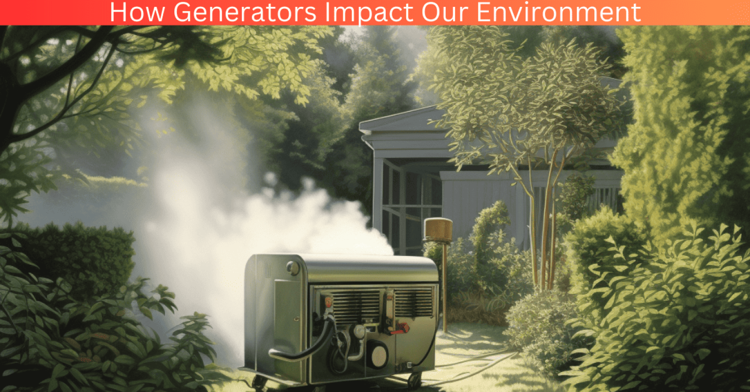 Portable Generators And Their Effect On The Environment