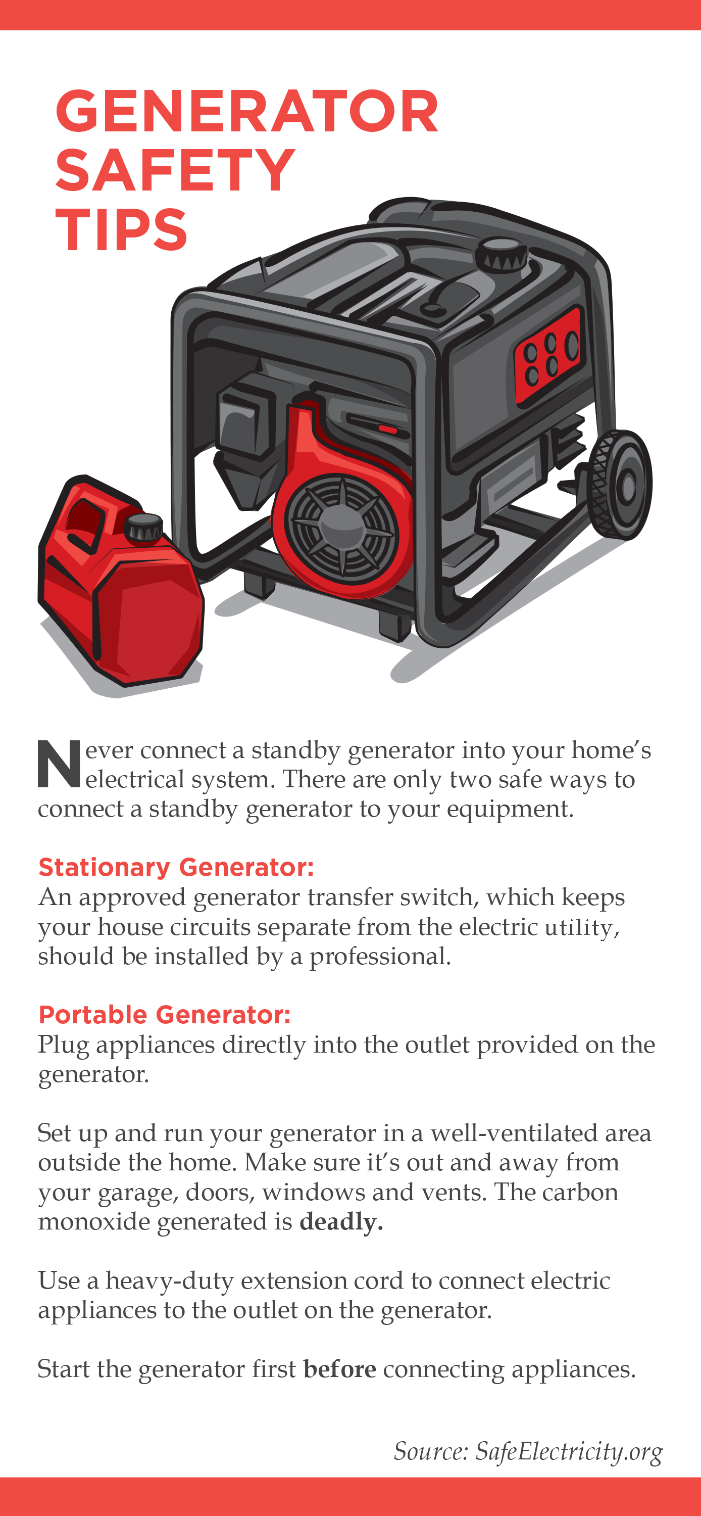 Portable Generator Safety Measures For Electronics