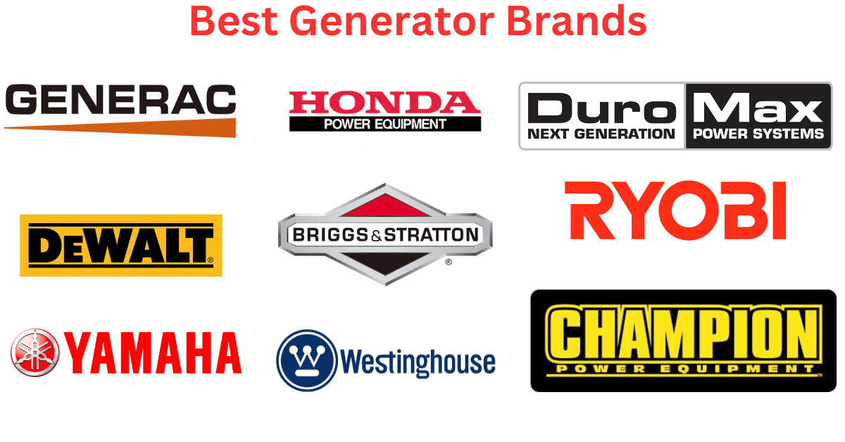 Best Generator Brands