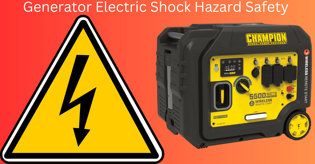 Generator Electric Shock Hazard Safety