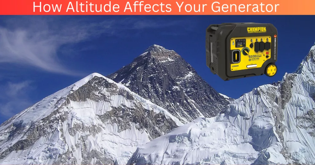 How Altitude Affects Your Generator