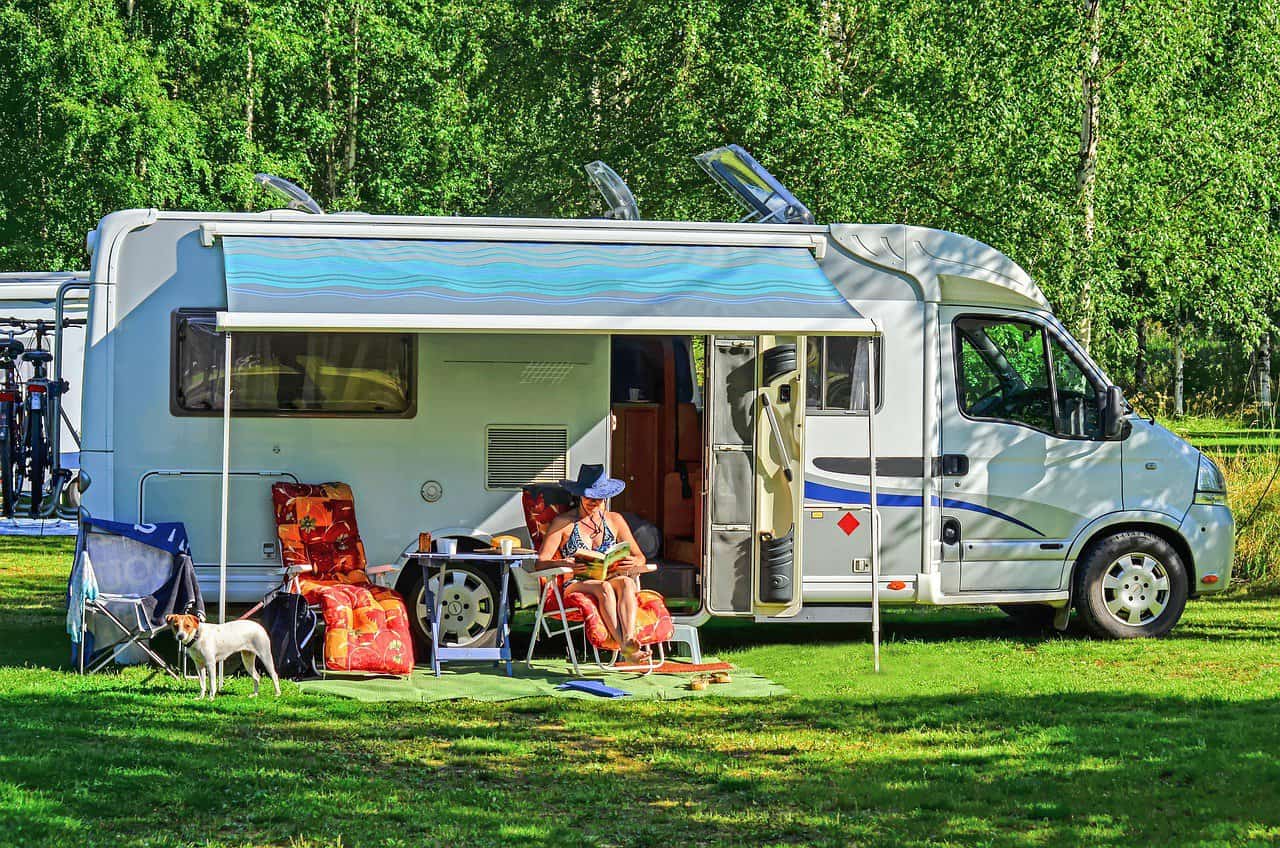Rv At Campground