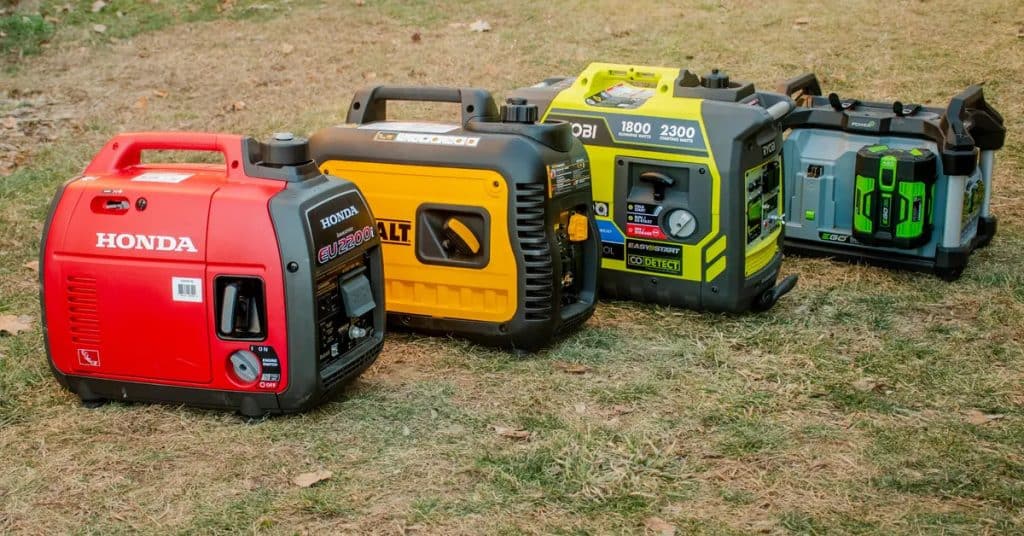 Portable Generator As Backup For Emergency